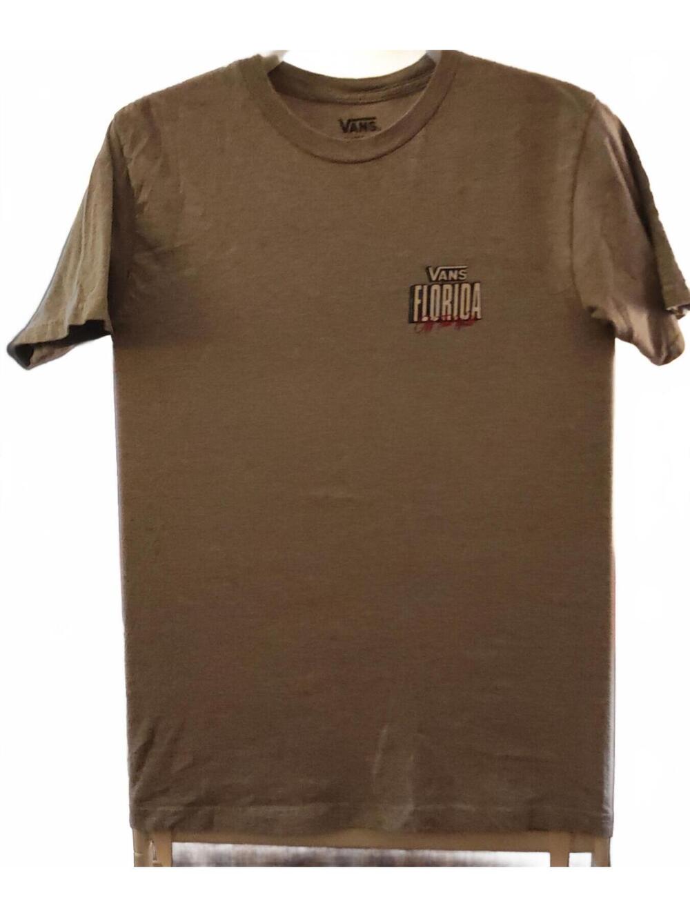 Vans off the wall Florida - T-Shirt - gray - mens Small EUC